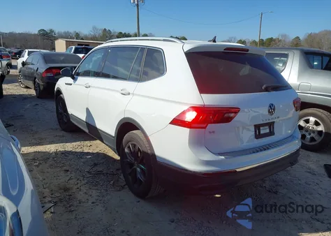 2022 Volkswagen Tiguan 2.0T Se z USA, uszkodzony, nr VIN 3VV3B7AX0NM177942